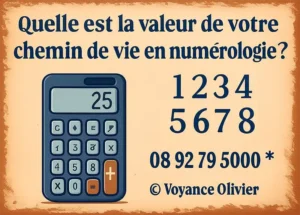 chemin de vie - calcul gratuit et interprétation par Olivier Patrice