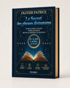 le secret des phrases divinatoires - livre de bibliomancie par olivier patrice